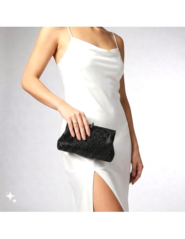 Kharisma pochette elegante con strass